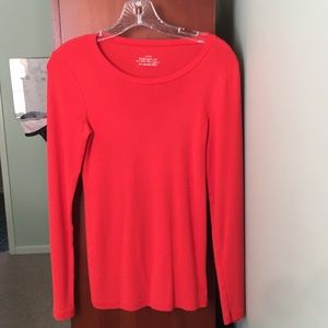 J.Crew perfect fit 100% cotton long sleeve T-shirt
